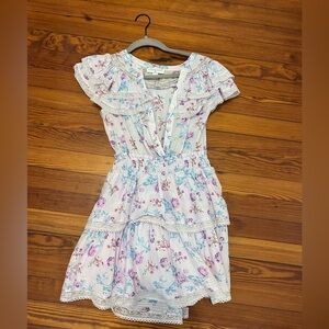 Loveshackfancy x Target purple minidress